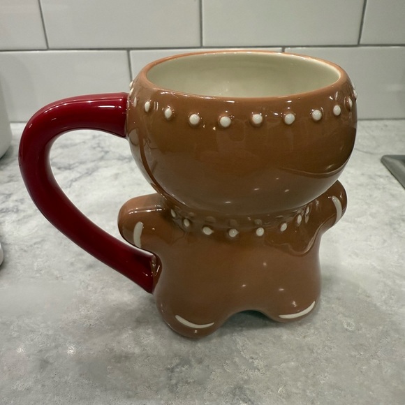 Target Threshold Gingerbread Man Coffee Tea Christmas Holiday Mug 2020 - Picture 4 of 5